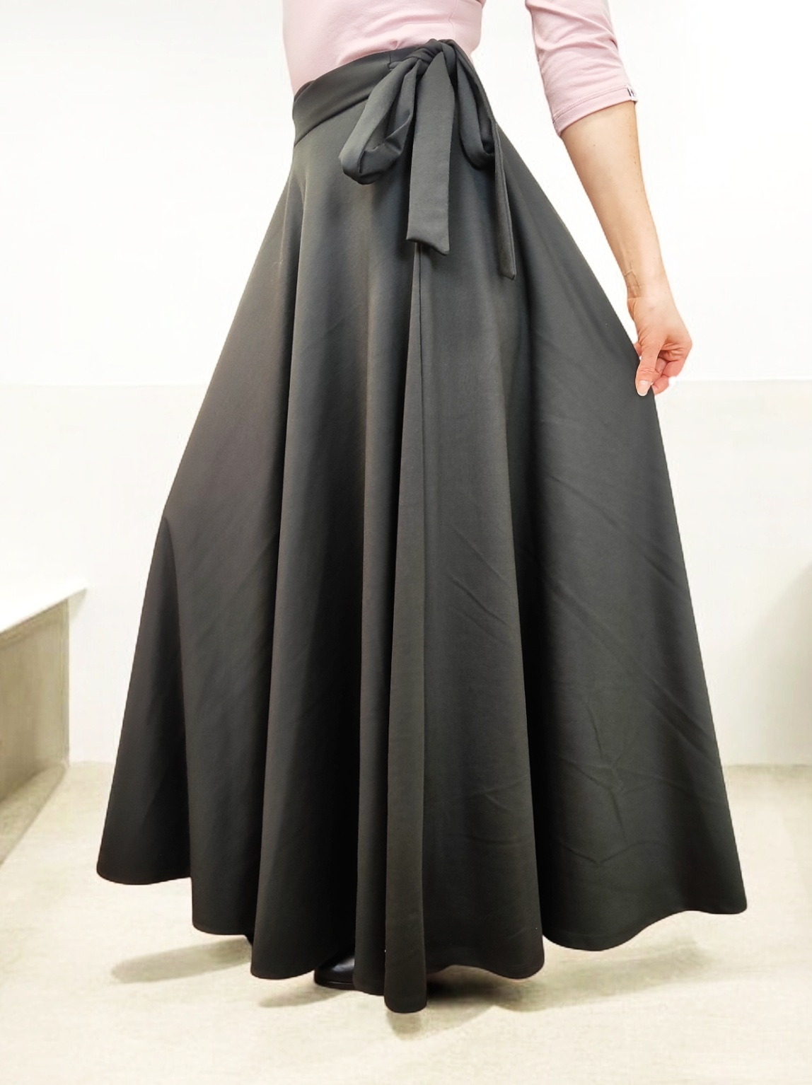 zavinovací sukně dlouhá